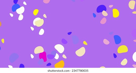 Hellblaue, rote Vektorvorlage mit abstrakten Formularen. Einfaches Design im abstrakten Stil mit Farbverlauf-Formularen. Modernes Design für Ihre Anzeigen.