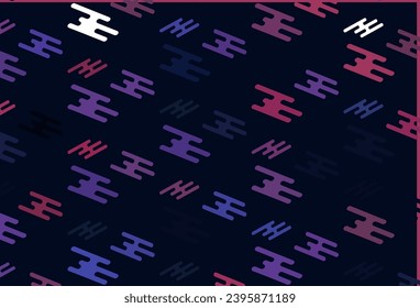 Light Blue, Red vector template with repeated sticks. Decorative shining illustration with lines on abstract template. Smart design for your business advert.
