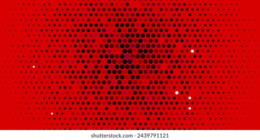 Light Blue, Red vector template with circles. Abstract colorful disks on simple gradient background. Pattern for booklets, leaflets.