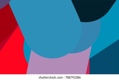 Light Blue, Red vector template with repeated sticks. Decorative shining illustration with lines on abstract template. Smart design for your business advert.