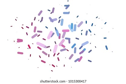 Light Blue, Red vector texture with colored capsules. Decorative shining illustration with lines on abstract template. The pattern can be used for medical ad, booklets, leaflets