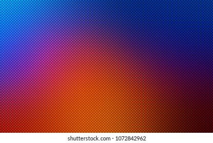 Light Blue, Red vector texture with disks. Illustration with set of shining colorful abstract circles. Pattern can be used for futuristic ad, booklets.