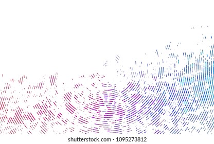 Light Blue, Red vector texture with colored lines. Glitter abstract illustration with colored sticks. The pattern can be used for websites.