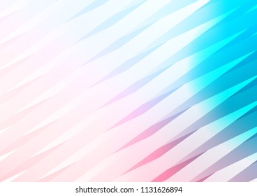 Light Blue, Red vector texture with colored lines. Shining colored illustration with narrow lines. Smart design for your business advert.