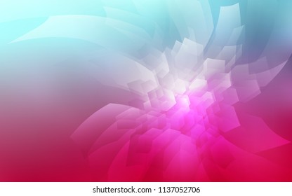 Light Blue, Red vector texture with colorful hexagons. Colorful hexagons on white backdrop. New template for your brand book.