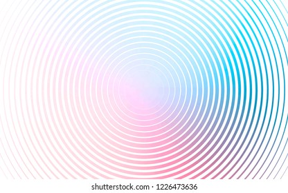 Light Blue, Red vector texture with disks. Blurred decorative design in abstract style with bubbles. Design for posters, banners.