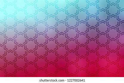 Light Blue, Red vector texture with colored lines. Glitter abstract illustration with colored sticks. The pattern for ad, booklets, leaflets.