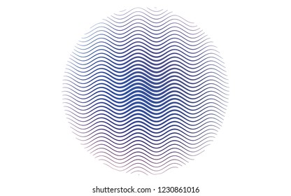 Light Blue, Red vector texture with colored lines. Blurred decorative design in simple style with lines. Pattern for ads, posters, banners.