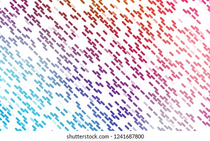Light Blue, Red vector texture with colored lines. Lines on blurred abstract background with gradient. Pattern for websites, landing pages.
