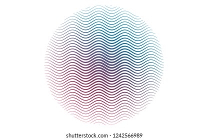 Light Blue, Red vector texture with colored lines. Lines on blurred abstract background with gradient. Pattern for business booklets, leaflets.