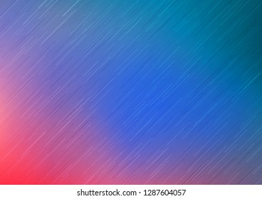 Light Blue, Red vector texture with colored lines. Decorative shining illustration with lines on abstract template. The pattern can be used for busines ad, booklets, leaflets