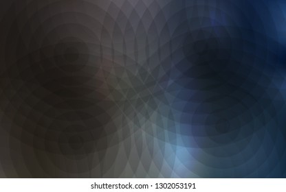 Light Blue, Red vector texture with disks. Beautiful colored illustration with blurred circles in nature style. Pattern can be used for ads, leaflets.