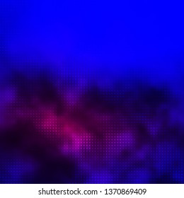 Light Blue, Red vector texture with circles. Illustration with set of shining colorful abstract spheres. Pattern for business ads.