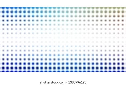 Light Blue, Red vector  texture with disks. Blurred decorative design in abstract style with bubbles. Design for your business advert.