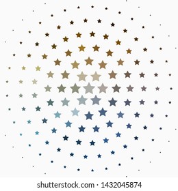 Light Blue, Red vector texture with beautiful stars. Blur decorative design in simple style with stars. Design for your business promotion.