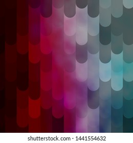 Light Blue, Red vector texture with lines. Repeated lines on abstract background with gradient. Pattern for websites, landing pages.
