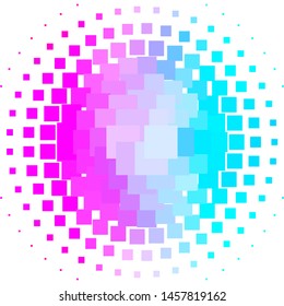 Light Blue, Red vector texture in rectangular style. New abstract illustration with rectangular shapes. Design for your business promotion.