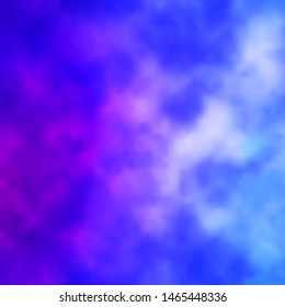 Light Blue, Red vector texture with cloudy sky. Gradient illustration with colorful sky, clouds. Template for websites.