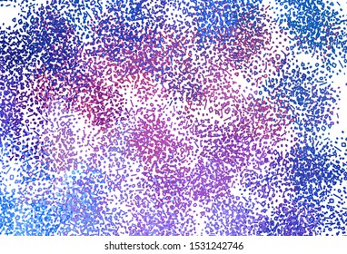 Light Blue, Red vector texture with abstract forms. Modern abstract illustration with colorful random forms. Background for a cell phone.