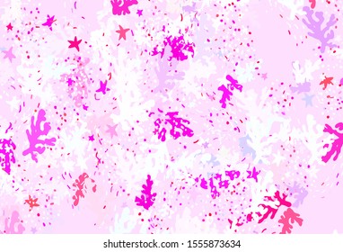 Light Blue, Red vector texture with abstract forms. Simple colorful illustration with abstract gradient shapes. Best smart design for your business.