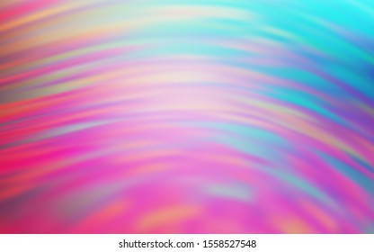 Light Blue, Red vector texture with wry lines. A circumflex abstract illustration with gradient. The best colorful design for your business.