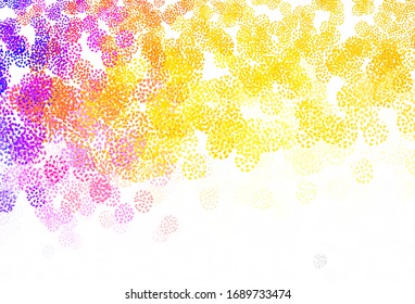 Light Blue, Red vector texture with abstract forms. Illustration with colorful gradient shapes in abstract style. Simple design for your web site.
