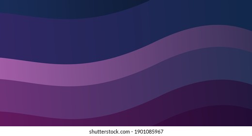 Light Blue, Red vector texture with circular arc. Illustration in abstract style with gradient curved.  Best design for your ad, poster, banner.