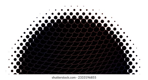 Light Blue, Red vector texture with disks. Abstract colorful disks on simple gradient background. Pattern for business ads.