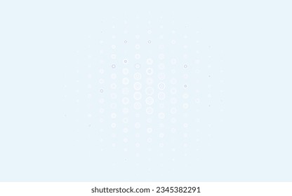 Light Blue, Red vector texture with disks. Abstract illustration with colored bubbles in nature style. Design for poster, banner of websites.