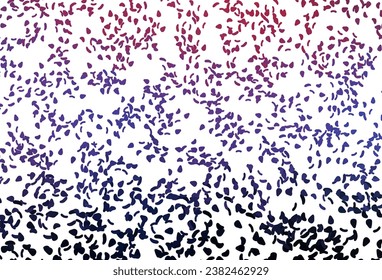 Light Blue, Red vector texture with random forms. Modern abstract illustration with colorful random forms. Elegant design for wallpapers.