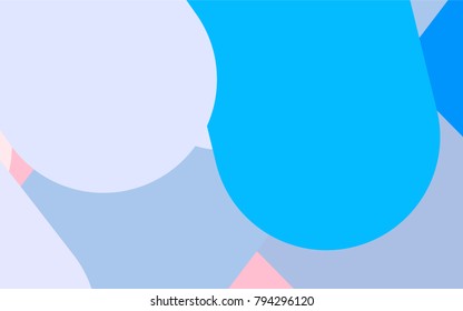 Light Blue, Red vector texture with colored capsules. Modern geometrical abstract illustration with staves. The pattern can be used for websites.