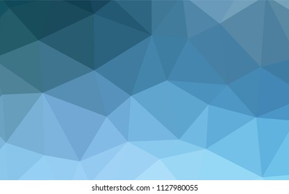 Light Blue, Red vector triangle mosaic cover. Colorful illustration in abstract style with triangles. Textured pattern for your backgrounds.