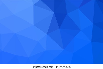 Light Blue, Red vector triangle mosaic texture. Colorful illustration in polygonal style with gradient. Template for cell phone's backgrounds.