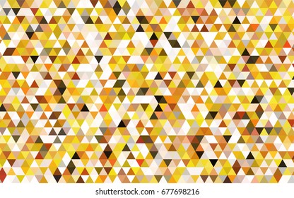 Light Blue, Red vector triangle mosaic background. Creative illustration in halftone style with gradient. The elegant pattern can be used as part of a brand book.