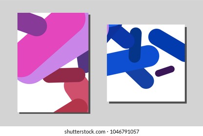 Light Blue, Redvector background for presentations. Web interface on abstract background with colorful gradient. Pattern for beautiful business cards, folders.