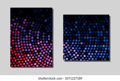Light Blue, Redvector background for presentations. Web interface on abstract background with colorful gradient. The pattern can be used for any ad, booklets.
