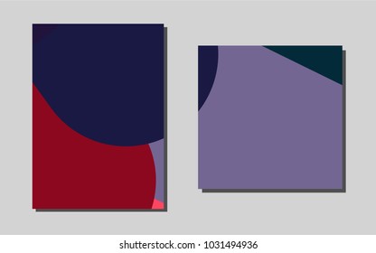 Light Blue, Redvector banner for websites. Modern abstract design concept with colorful gradient. Pattern for beautiful business cards, folders.