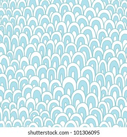 Light blue scales. Seamless pattern - Shutterstock ID 101306095