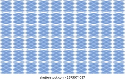 light blue seamless geometric pattern, Blue gray tone Diamond checkerboard horizontal strip repeat pattern, replete image, on isolated white background design for fabric printing, racing, column