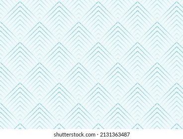 Light blue seamless pattern. Geometric square block.