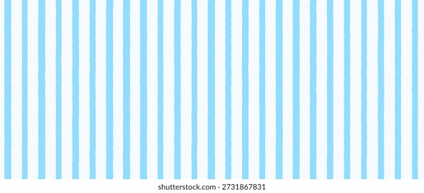 Fondo de rayas sin costuras azul claro. Abstractas trazos de acuarela patrón repetido. Líneas de Vertical rectas pastel de verano para tela, papel de regalo, textil, Anuncio, cartel. Fondo de pantalla de Vector