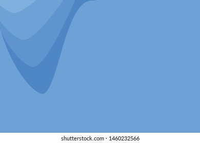Light BLUE  shape wave  dynamic vector . A vague abstract illustration with gradient. Polygonal design for your web site.
