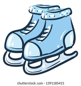 Light blue skating shoes or footwear