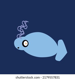 The light blue skycolour squid.