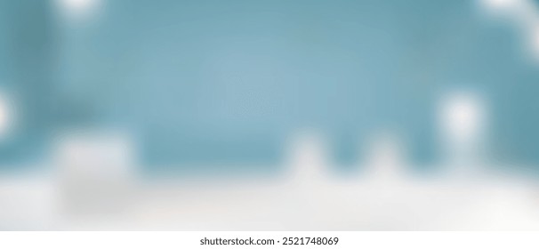 light blue snow white gradient blur background
