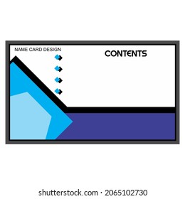 Light blue square shape vector, for business card design.