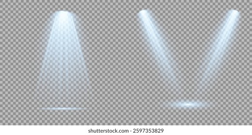 Light blue Star, Soft Sunny Sparkle. Glowing abstract isolated light effects lens. Spotlight and Star with Bokeh and Dust Effect. Glowing Abstract. Lens flash, explosion, spark.