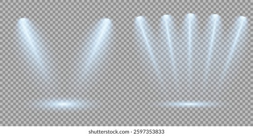 Light blue Star, Soft Sunny Sparkle. Glowing abstract isolated light effects lens. Spotlight and Star with Bokeh and Dust Effect. Glowing Abstract. Lens flash, explosion, spark.