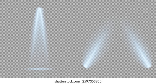 Light blue Star, Soft Sunny Sparkle. Glowing abstract isolated light effects lens. Spotlight and Star with Bokeh and Dust Effect. Glowing Abstract. Lens flash, explosion, spark.