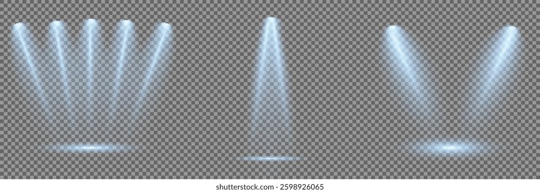 Light blue Star, Soft Sunny Sparkle. Glowing abstract isolated light effects lens. Spotlight and Star with Bokeh and Dust Effect. Glowing Abstract. Lens flash, explosion, spark.